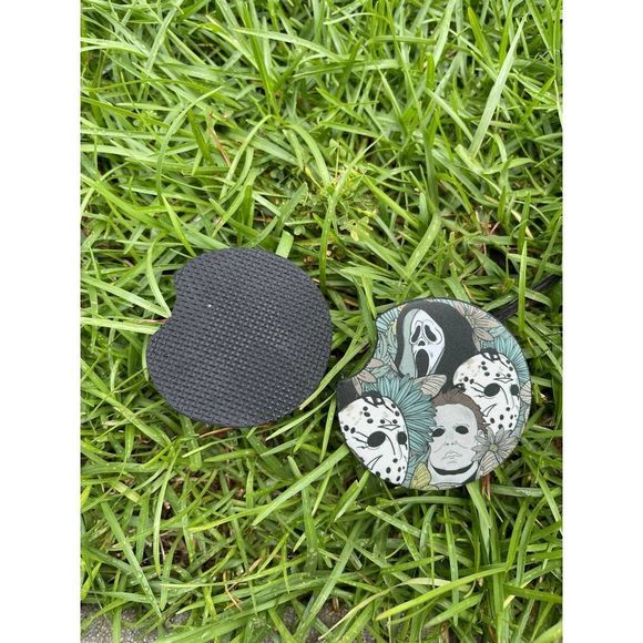 Floral Horror Icon Car Coaster 2 Pack - Picture 4 of 7